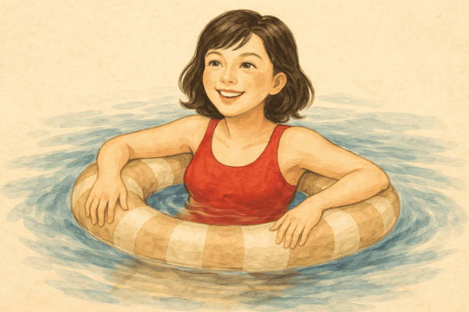 腰水のイメージ