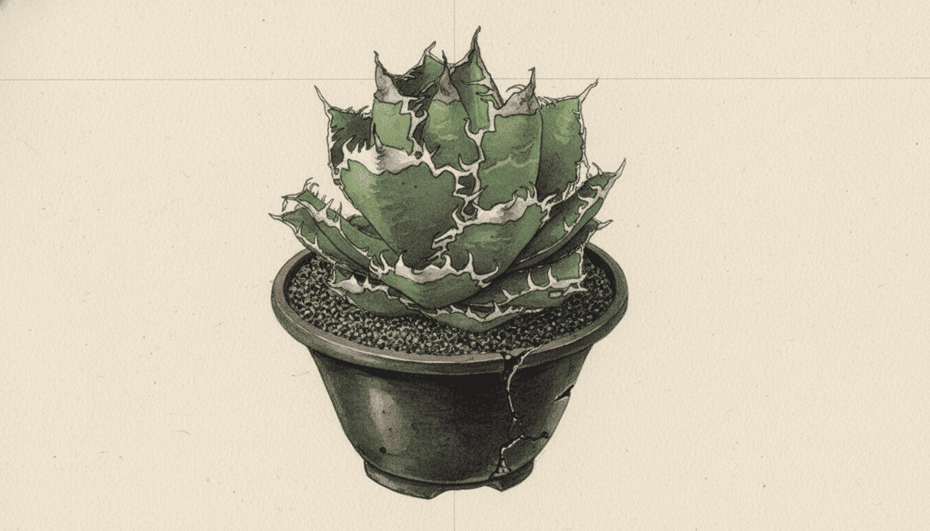 アガベ チタノタの育て方 ⓪ チタノタとオテロイとFO-076は同じアガベ