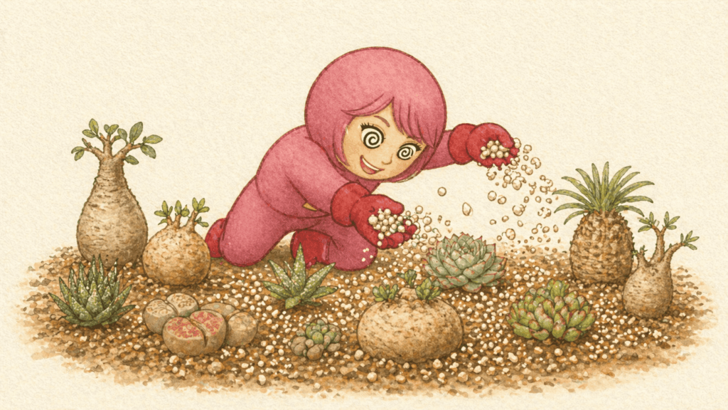 リンを撒きすぎている図