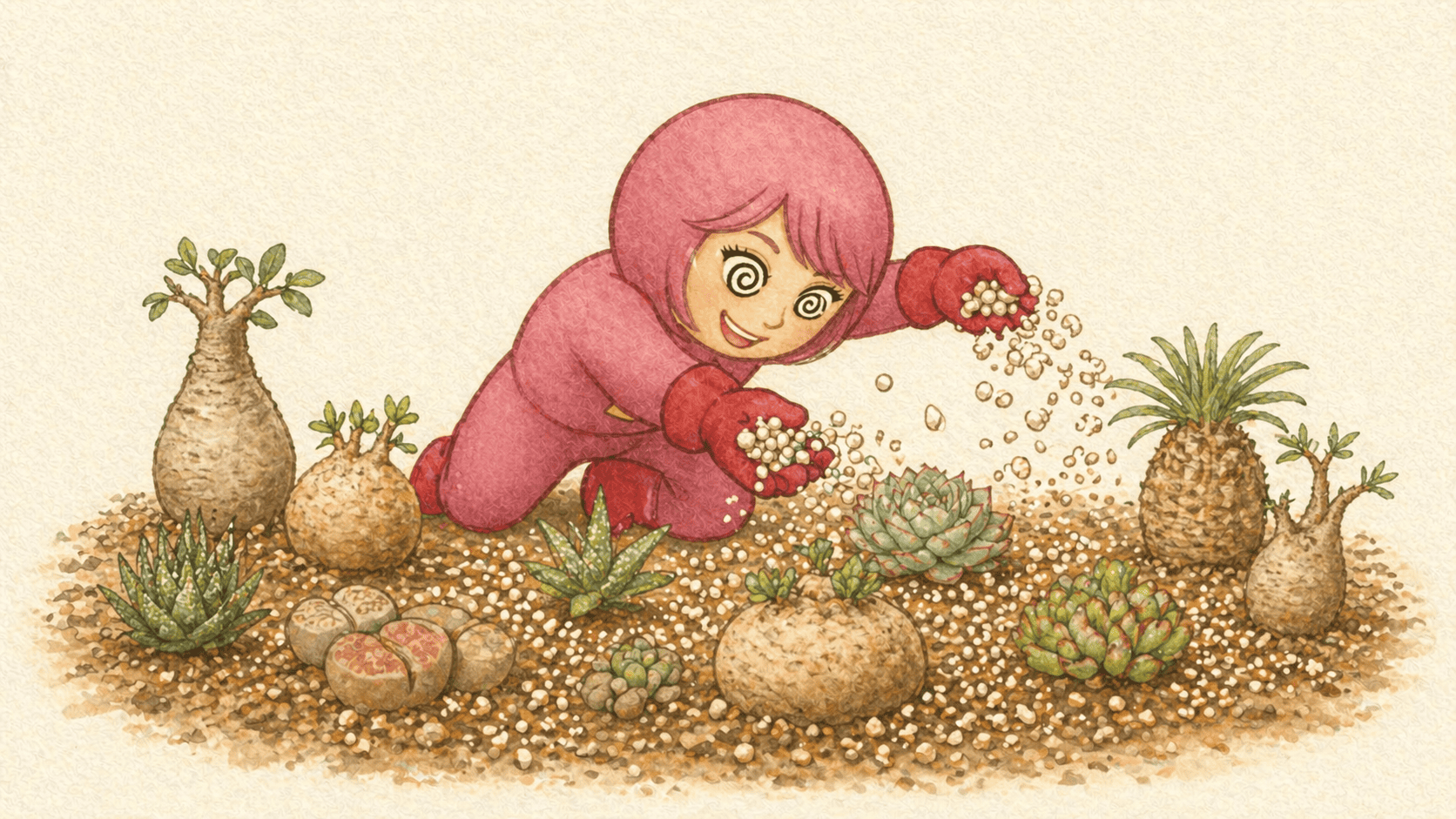 リンを撒きすぎている図